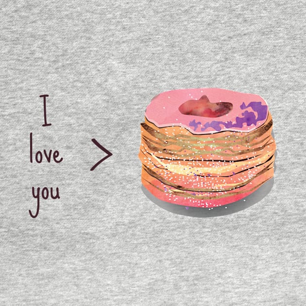 I Love You more than Cronuts by kanikamathurdesign